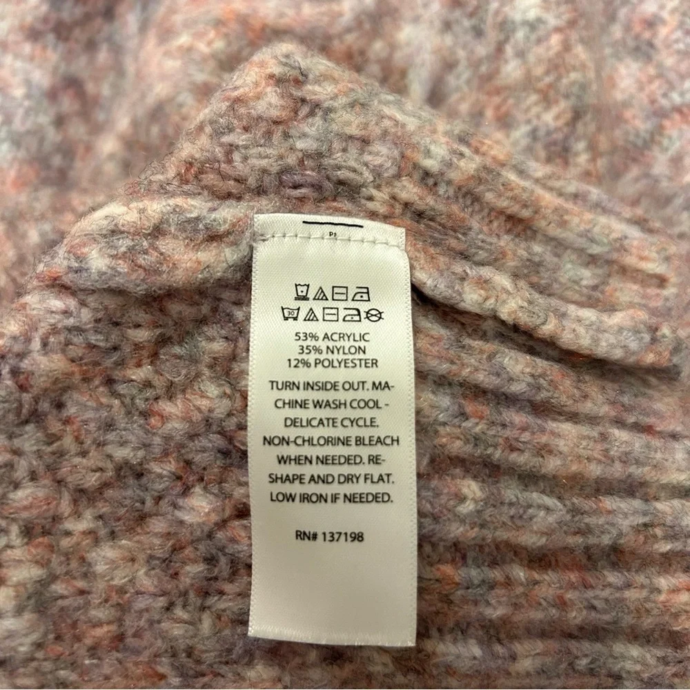 Rachel Zoe Sweater Long Sleeve Hoodie Women’s Pink Size Small